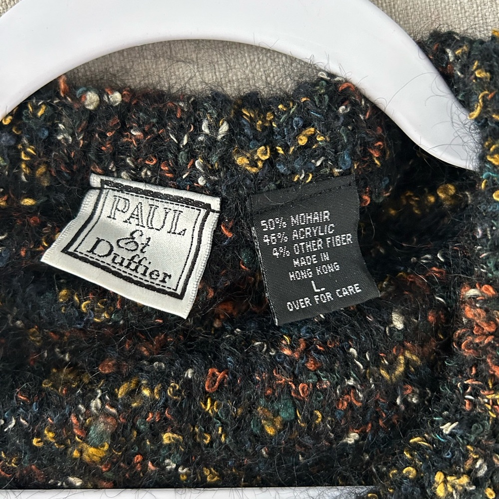 Paul Et Duffier mohair sweater
